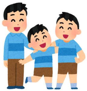 男の子、兄弟